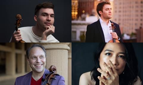 Alexi Kenney, Owen Dalby, Christopher Costanza and Amy Yang