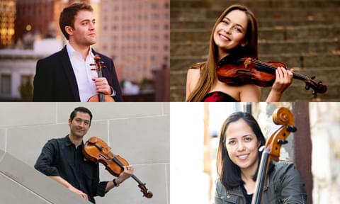 Owen Dalby, Geneva Lewis, Masumi Per Rostad and Hannah Collins